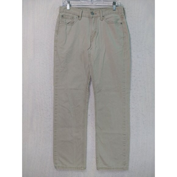 Levi's Other - Levis 514 Jeans Mens 30x30 Beige Denim Slim Straight Leg Cotton